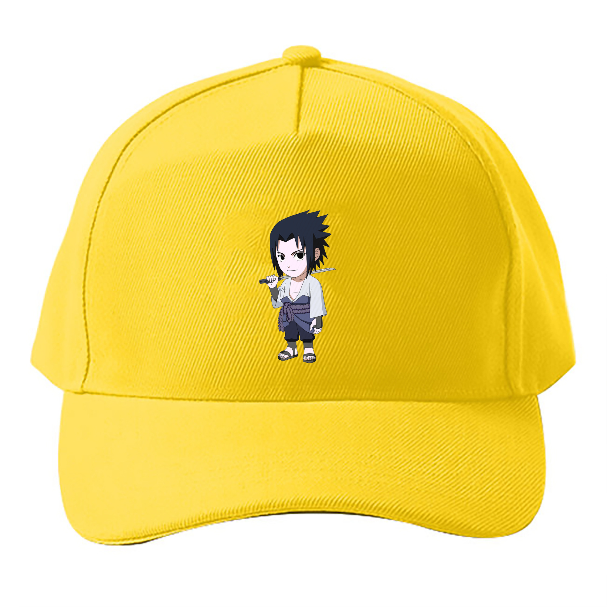 （画像用） NARUTO -ナルト- うちは サスケ Uchiha Sasuke ベースボールキャップ 綿100％ 男女兼用 帽子 スポーツ